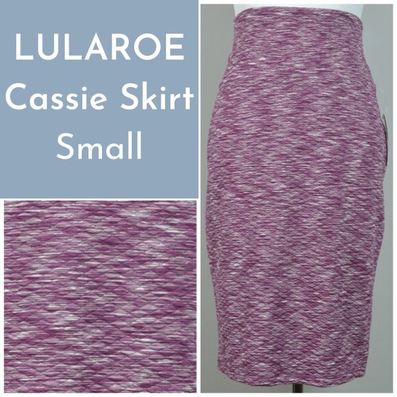 Lularoe Quilted Heather Cassie Skirt Small - Picture 1 of 3